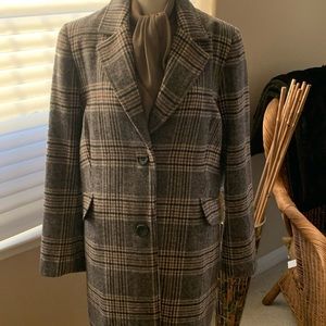 New Antonio Melani Wool Jennifer Long Coat